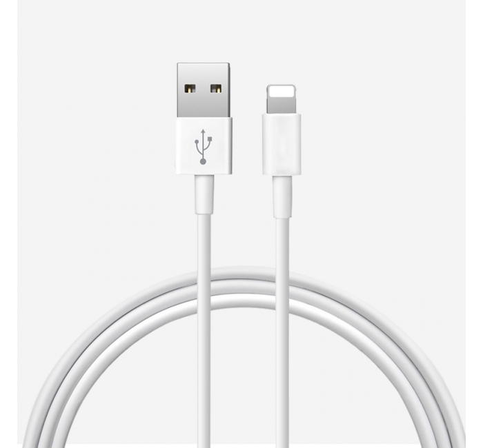 苹果快充数据线-USB-lightning扁口线